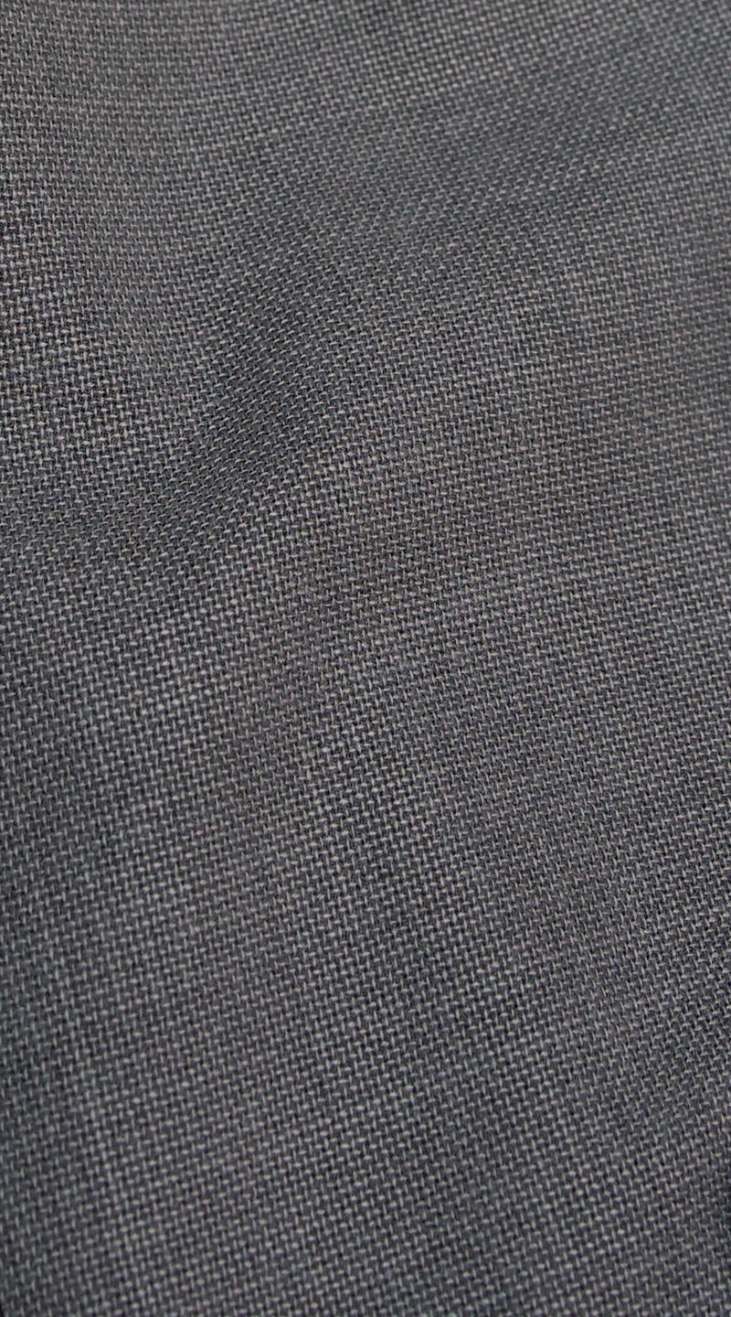 Complet Toile Grise Métallique Unie 