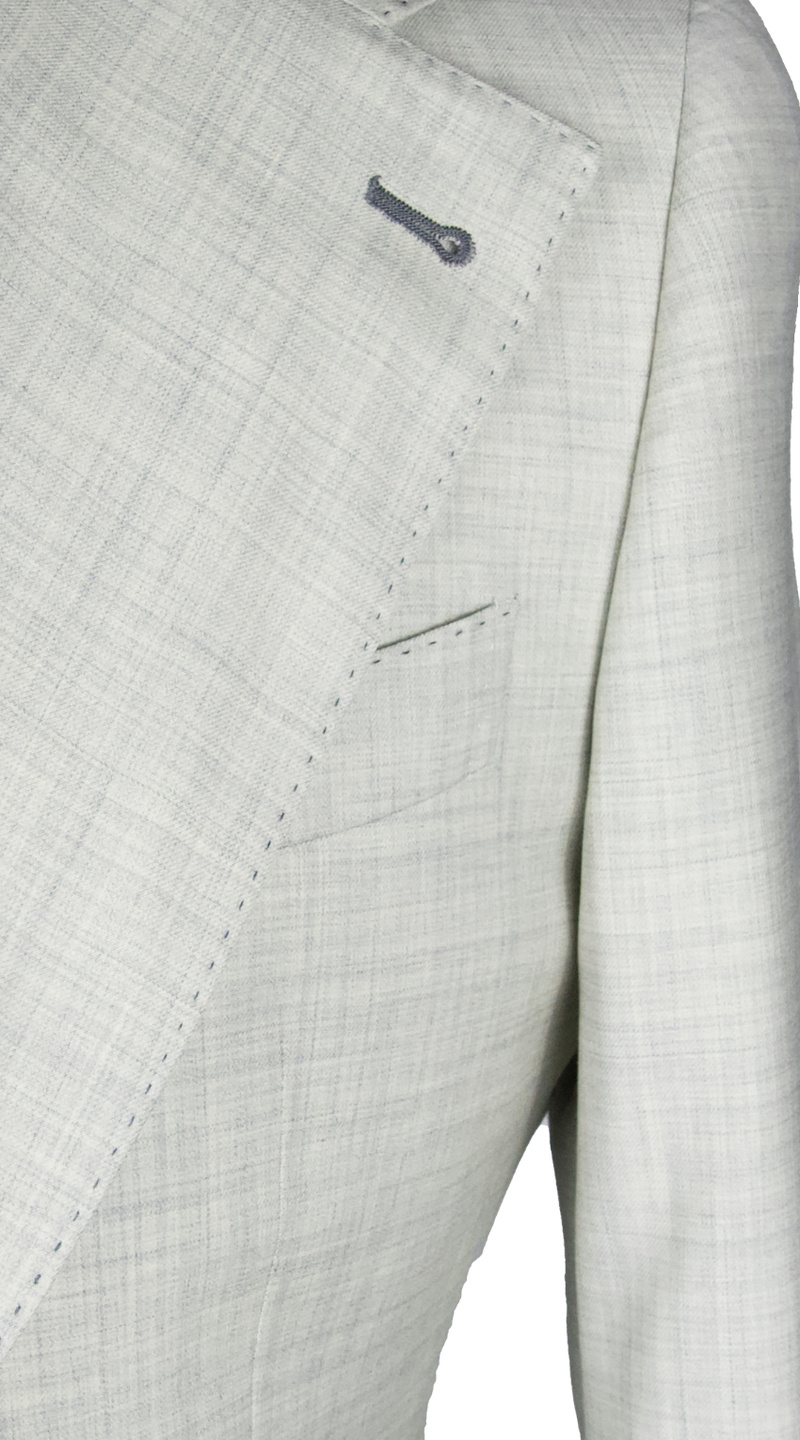 Complet Laine Blanc Crème