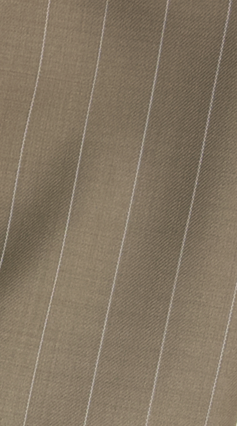 Desert Stripe Wool Suit