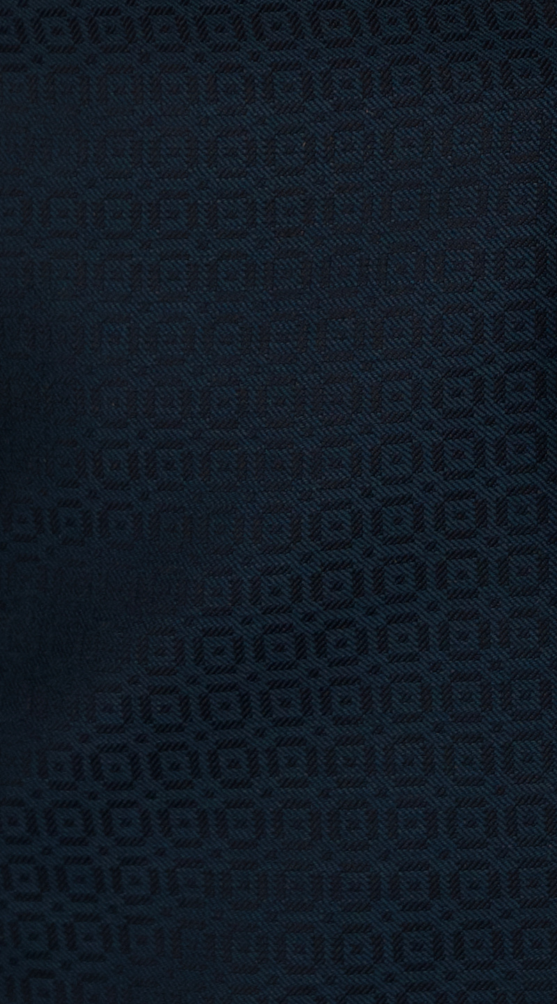 Tuxedo Bleu Sarcelle Motifs Circulaire