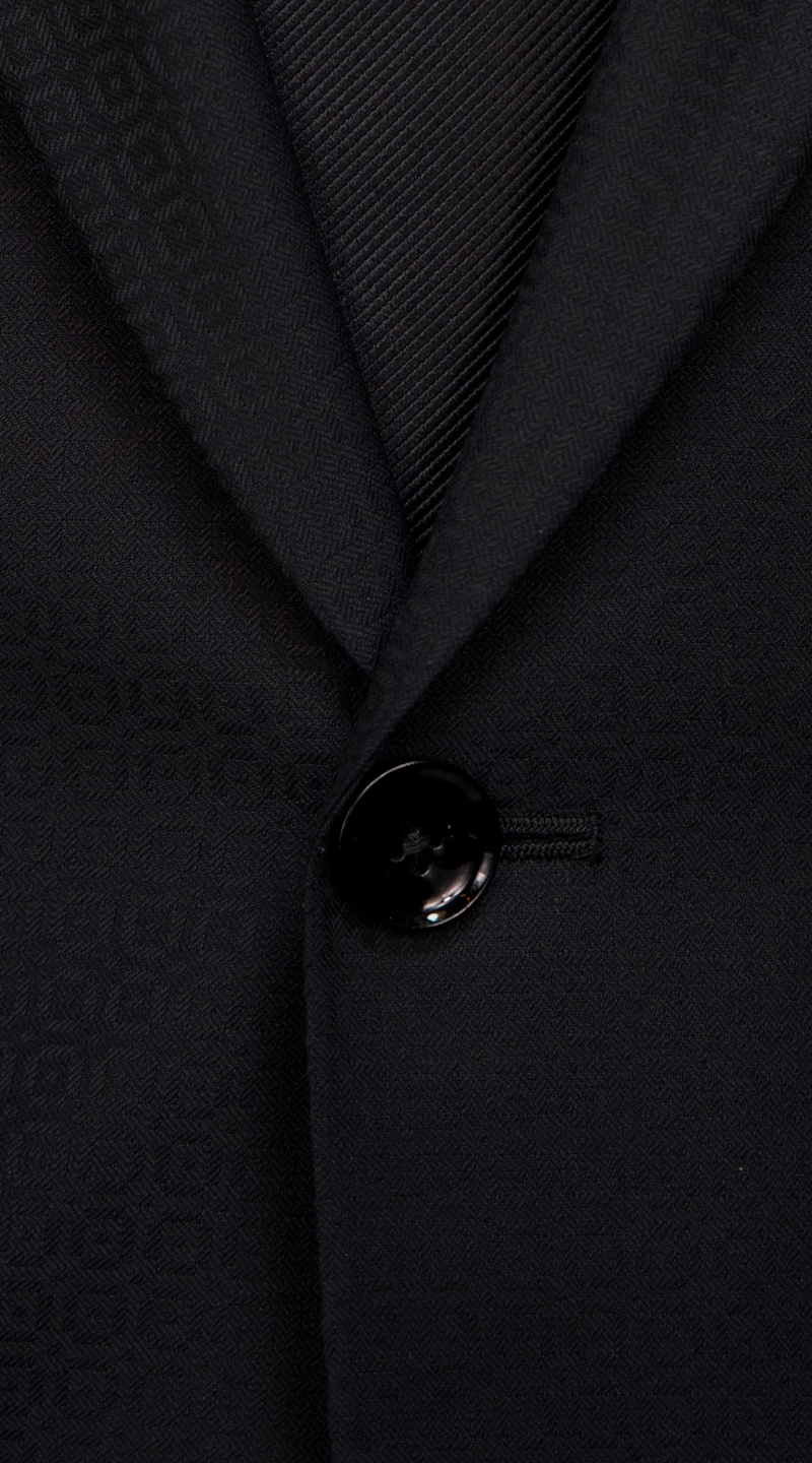 Complet Noir Texture Circulaire