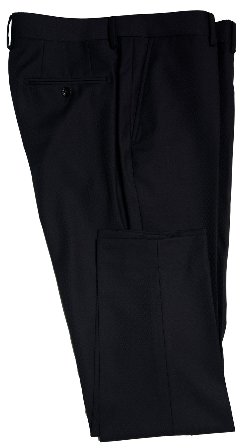 Complet Noir Texture Circulaire