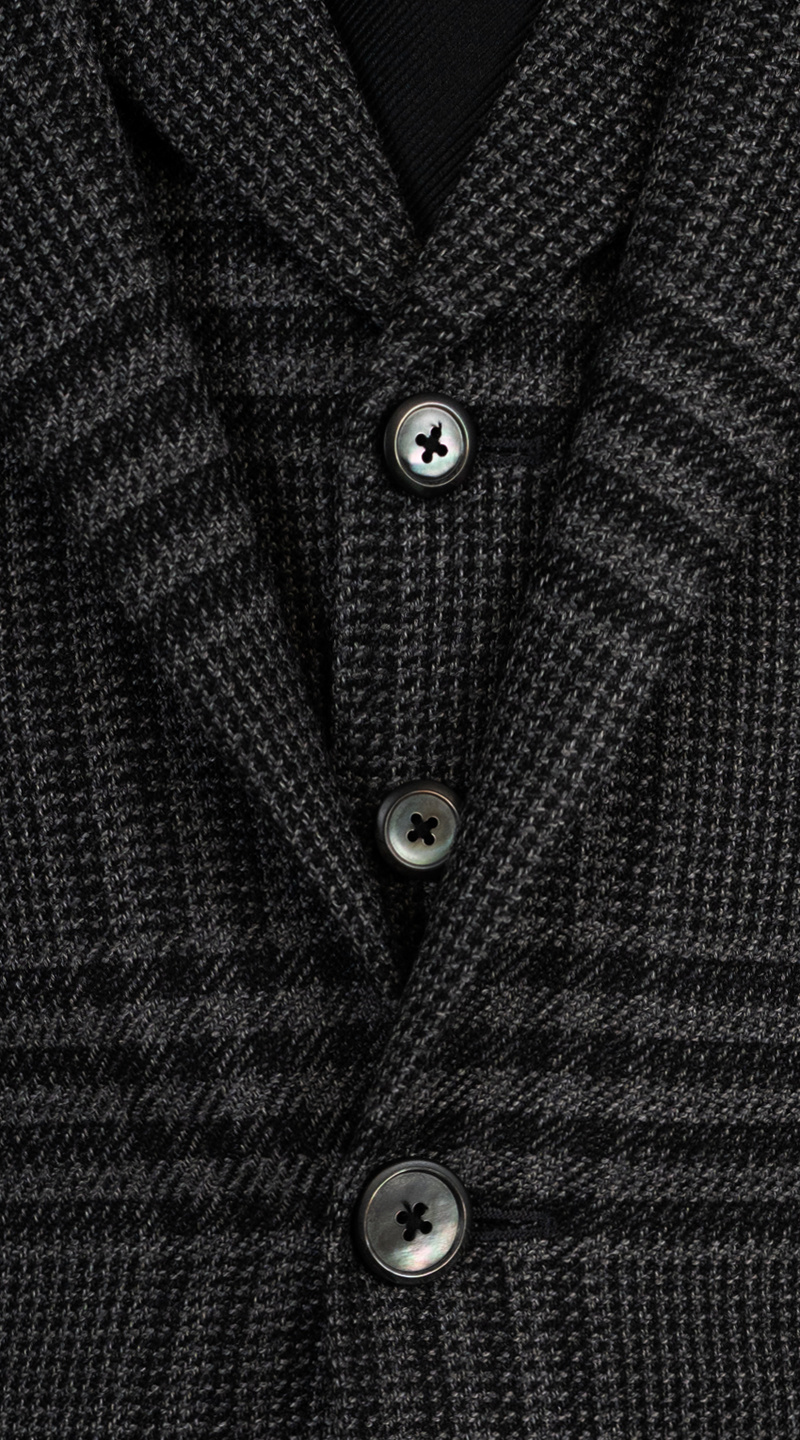 Complet Prince de Galles Charbon Onyx