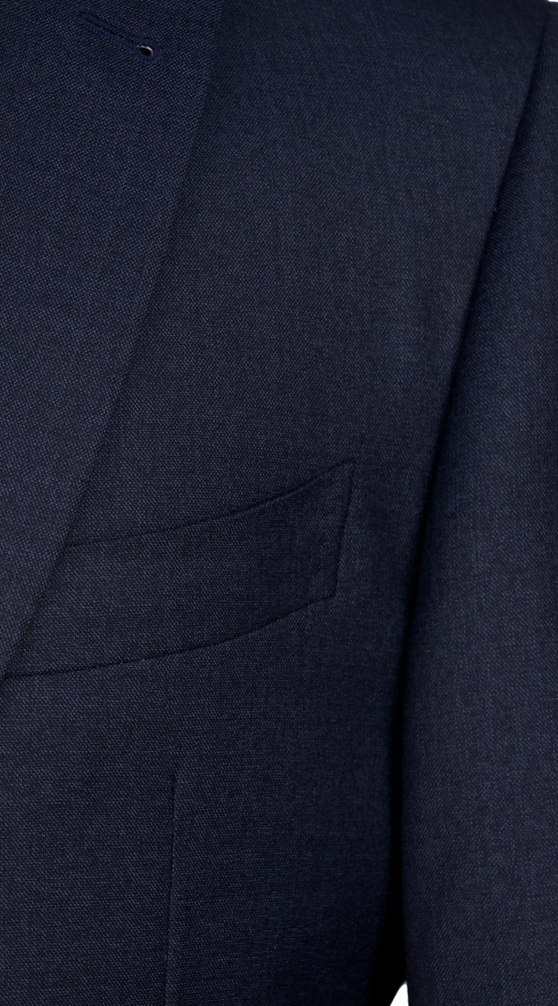 Dark Prussian Wool Suit