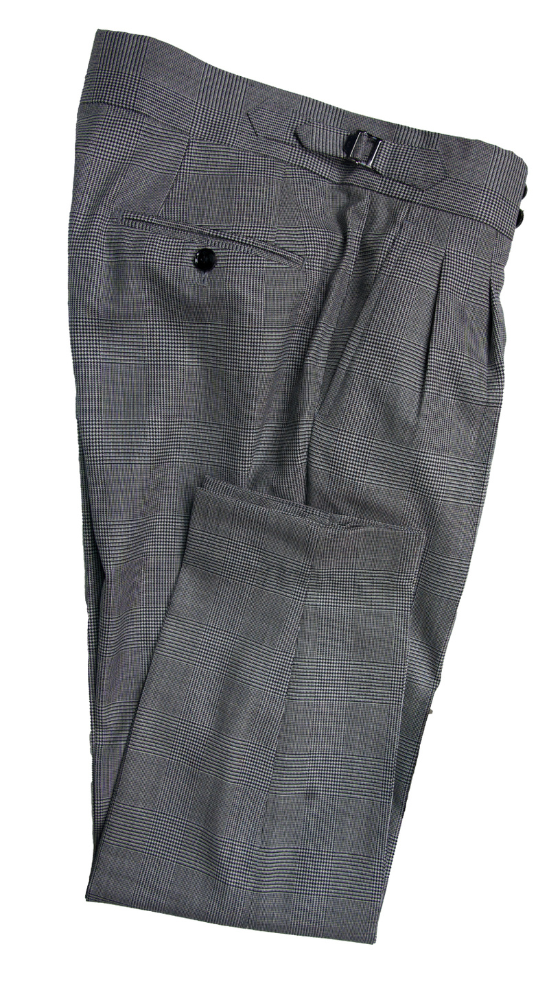 Complet bleu birdseye en laine