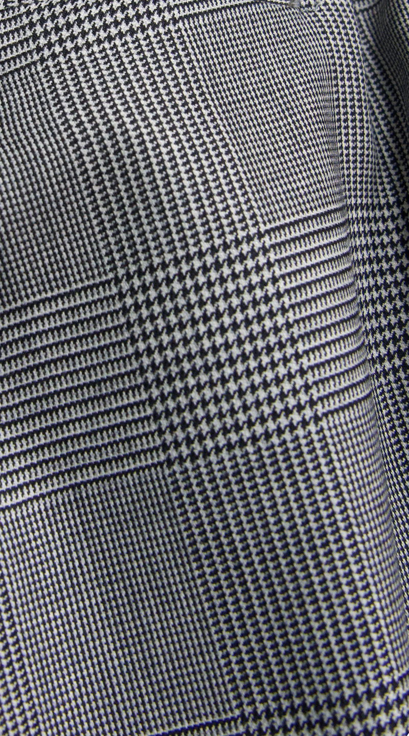 Complet bleu birdseye en laine