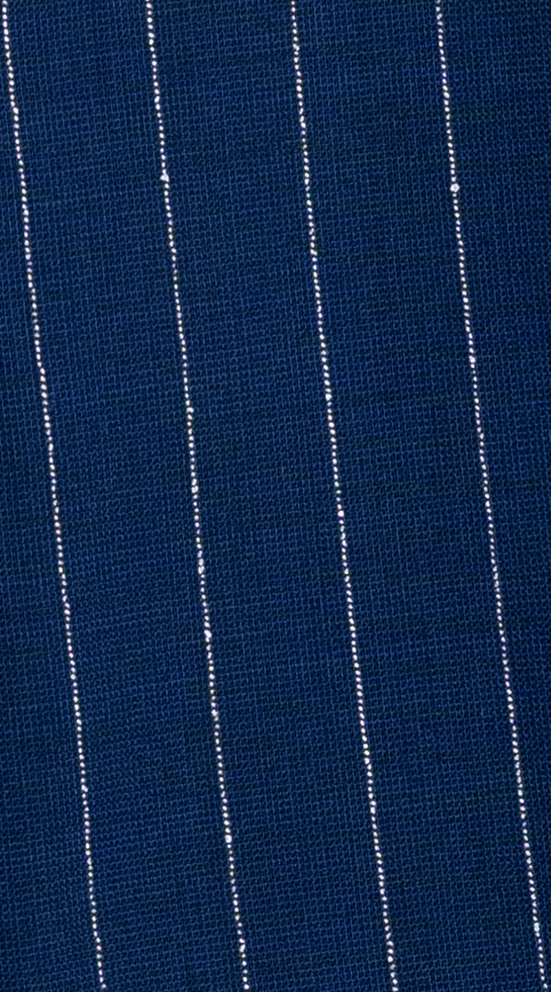 Complet Bleu Royal Rayures