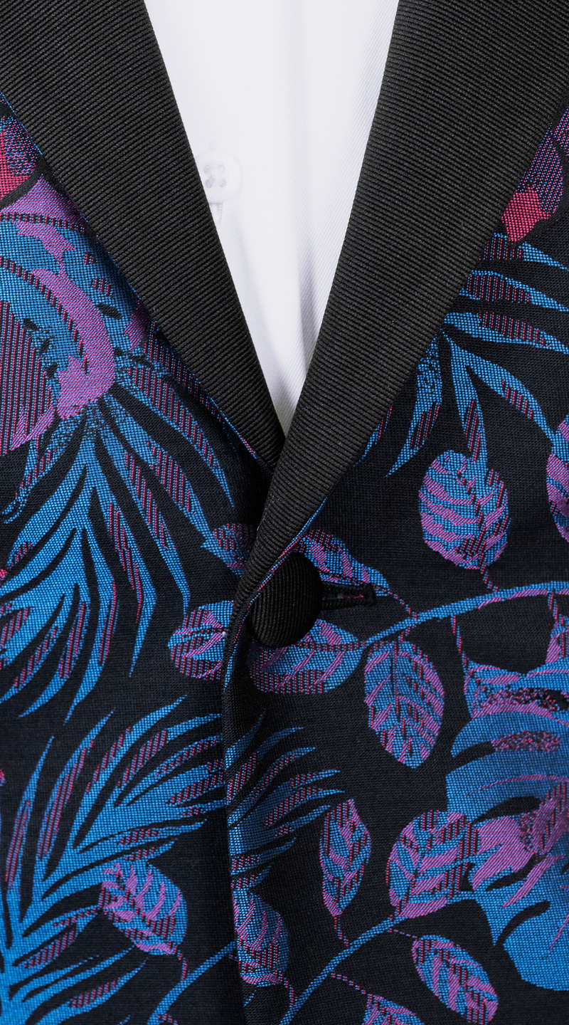 Nocturnal Bloom Jacquard Tuxedo