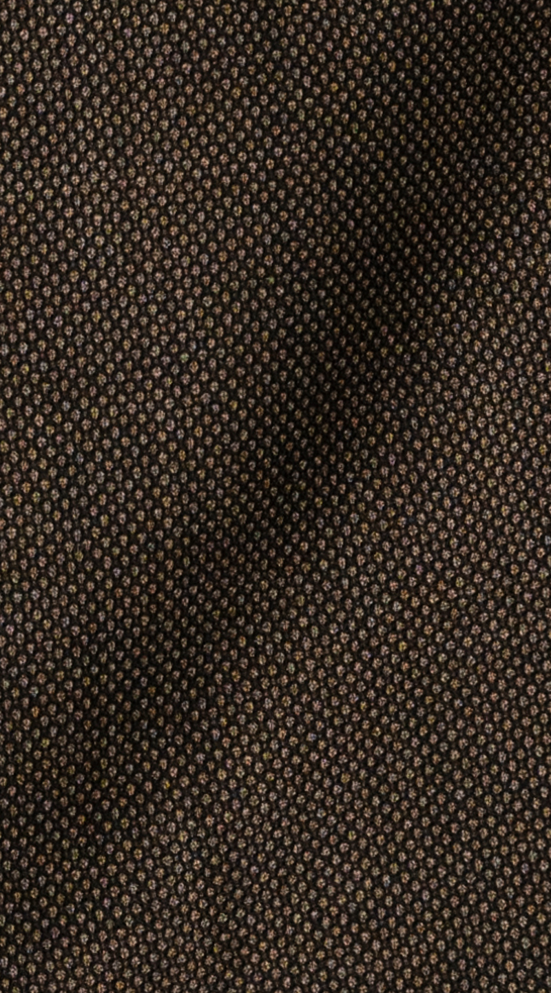 Mocha Brown Birdseye Wool Suit