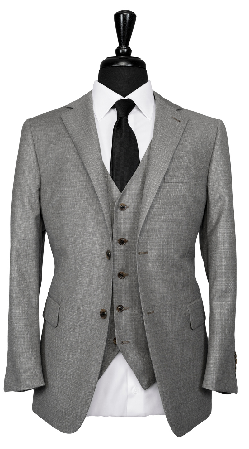 Ashford Grey Three-Piece Suit
