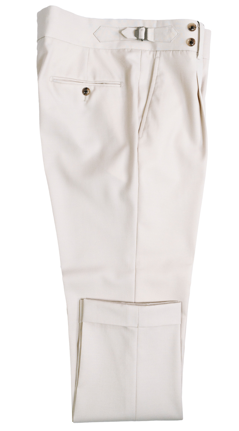 Vanilla Cream Wool Suit