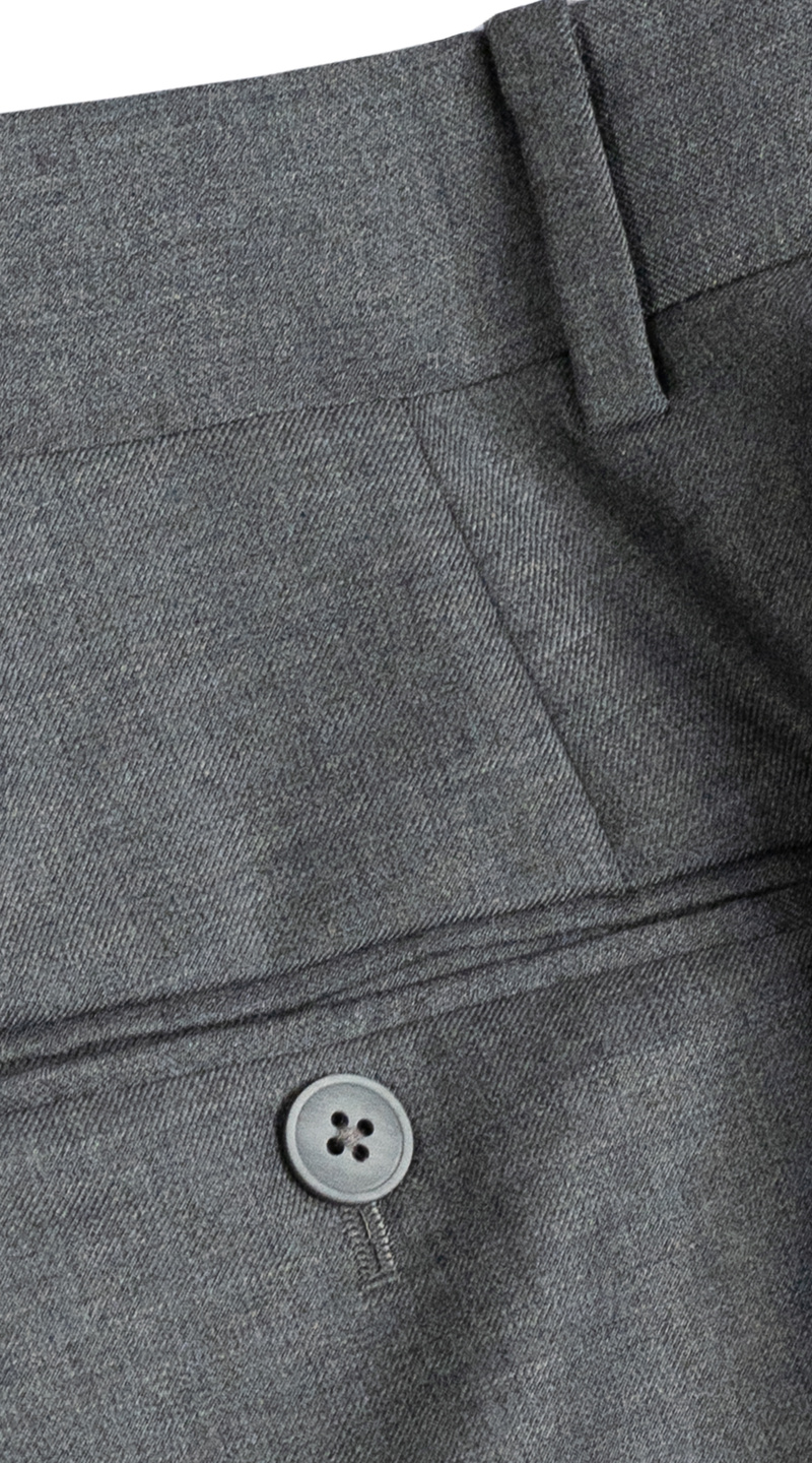 Graphene Grey Wool Suit