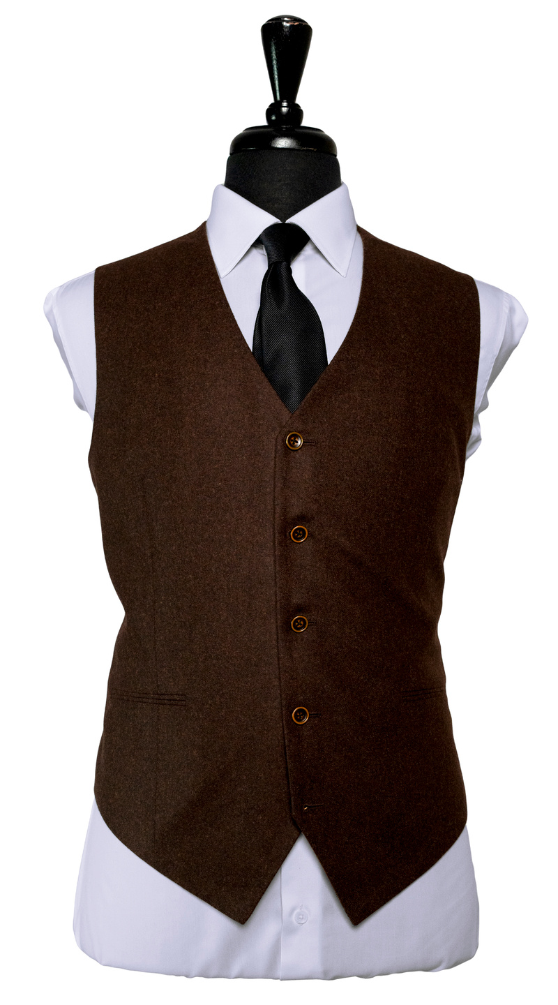 Complet Laine Brun Marron