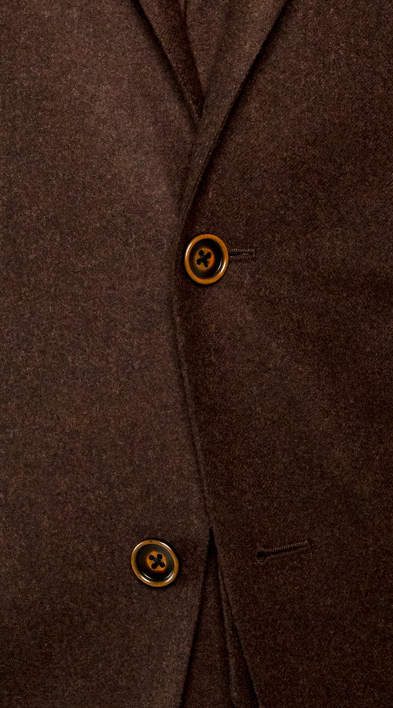 Complet Laine Brun Marron