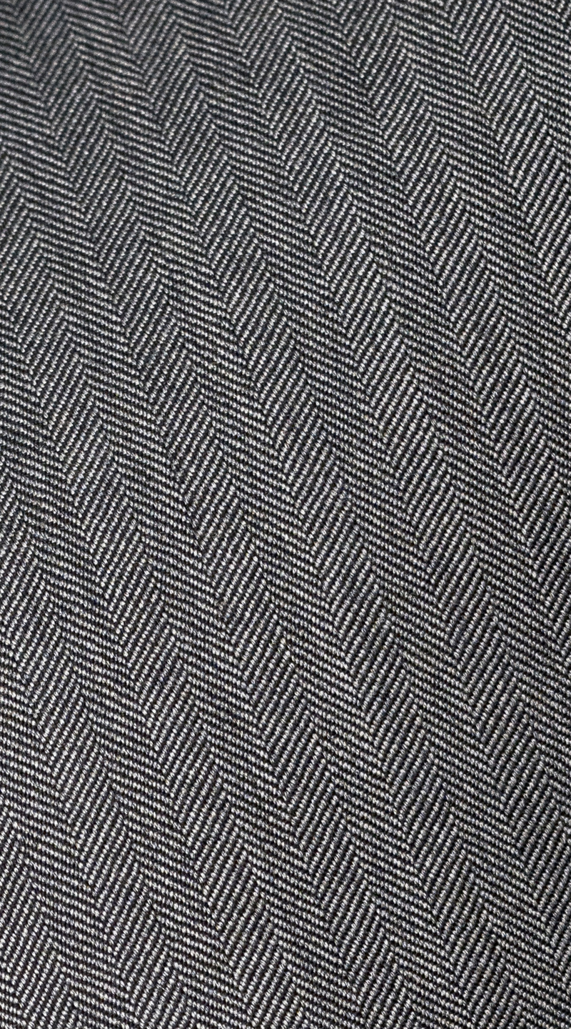 Complet Trois Pièces Veste Argentée Chevron