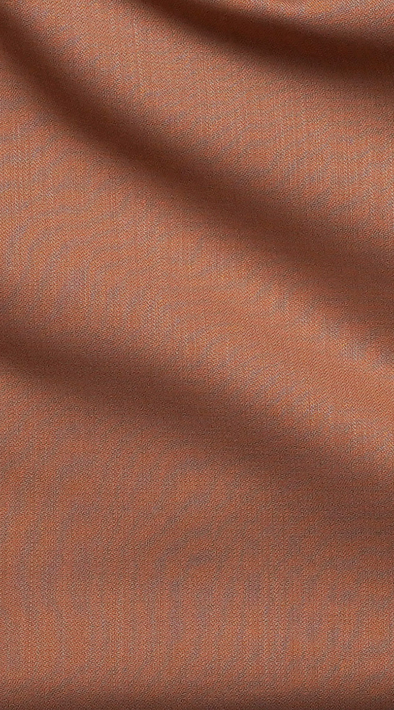 Coral Orange Linen Suit