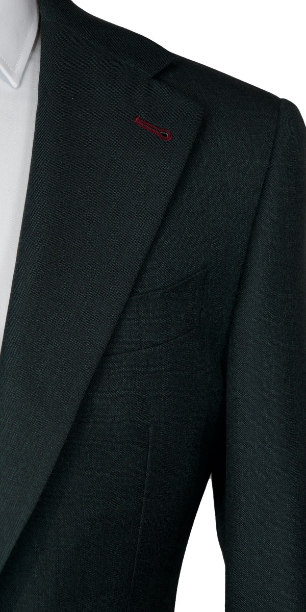 Complet Laine Vert Foncé