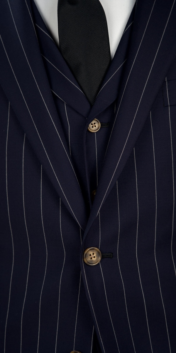 Complet Rayures Laine Britannique