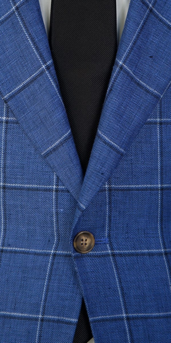 Complet Carreaux Bleu Saphir