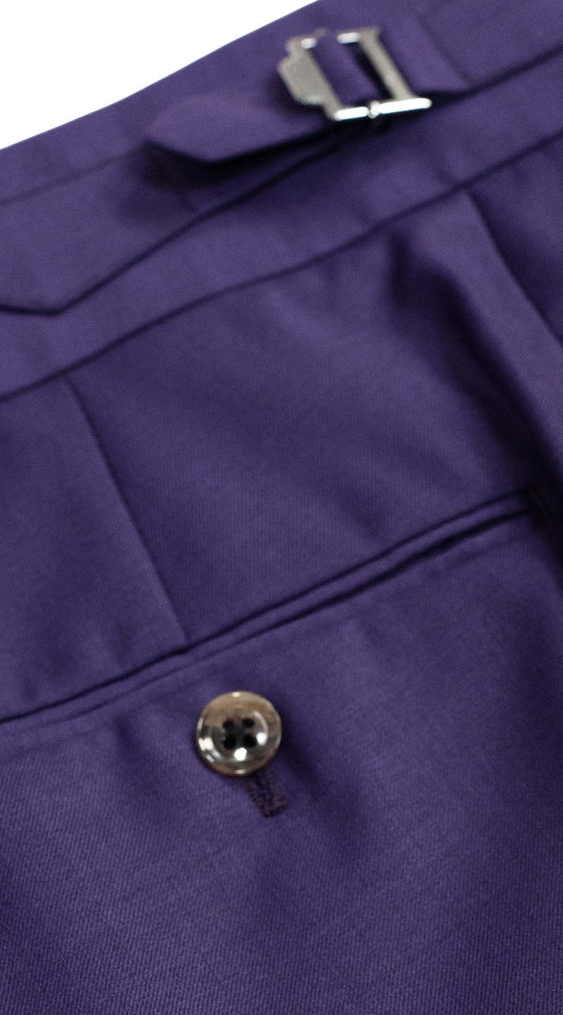 Complet Laine Violet Améthyste