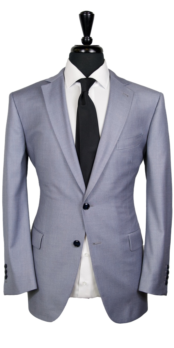 Cloud Gray Wool Suit