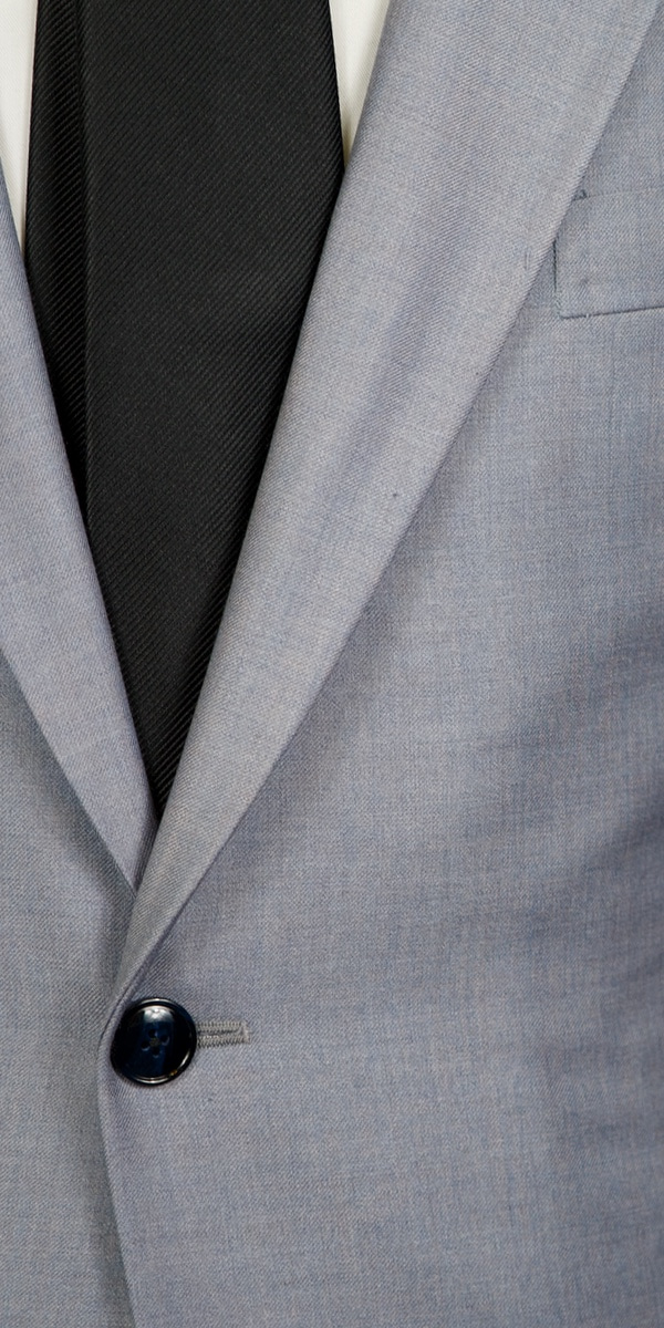 Cloud Gray Wool Suit