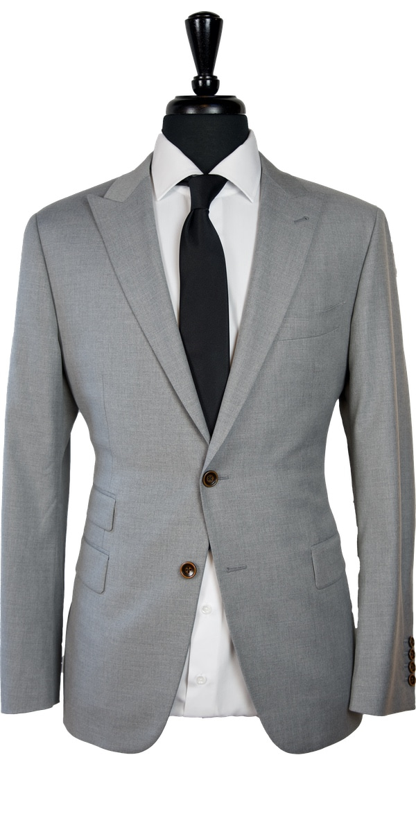 Light Gray Wool Suit