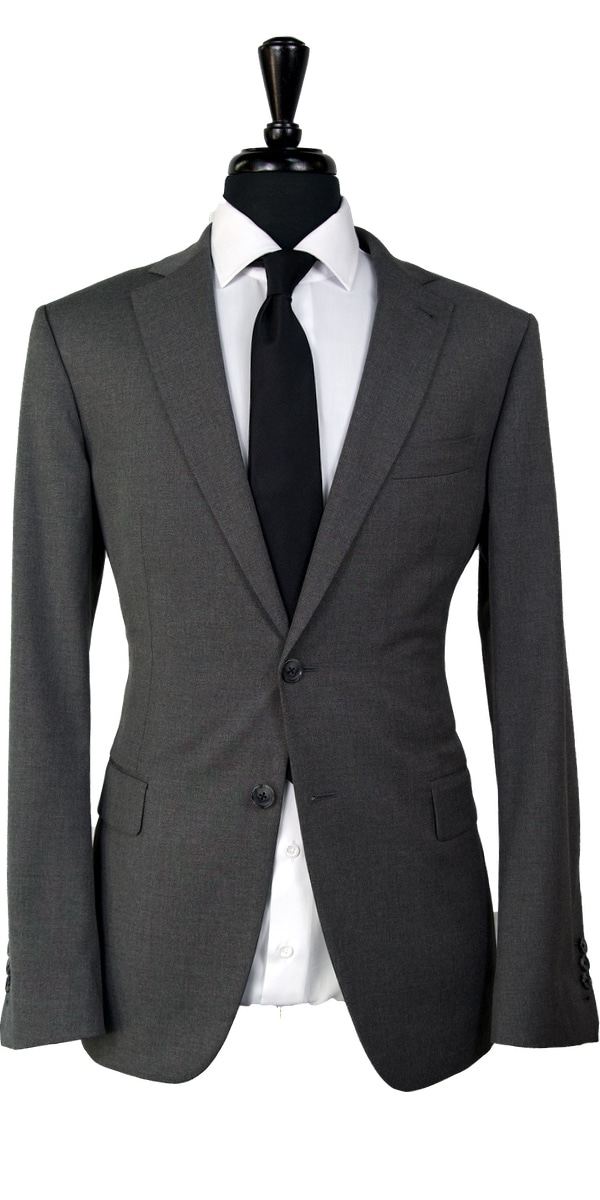 Complet Laine Gris Charbon