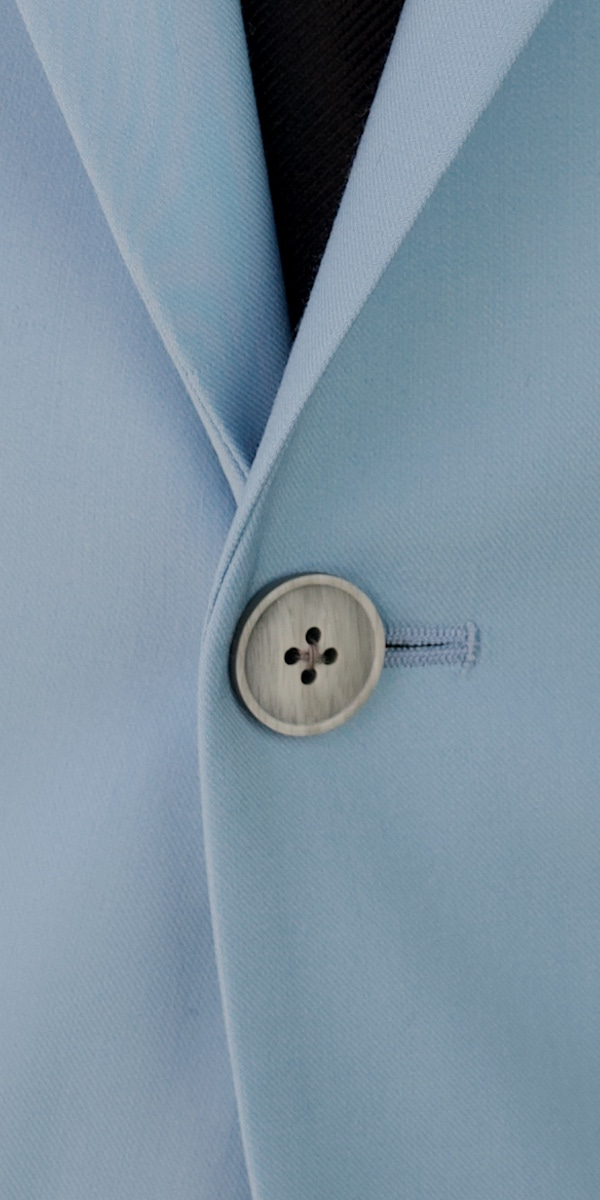 Complet bleu birdseye en laine