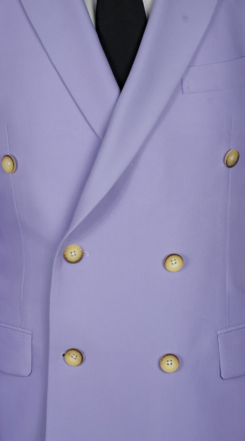Deep Periwinkle Wool Suit