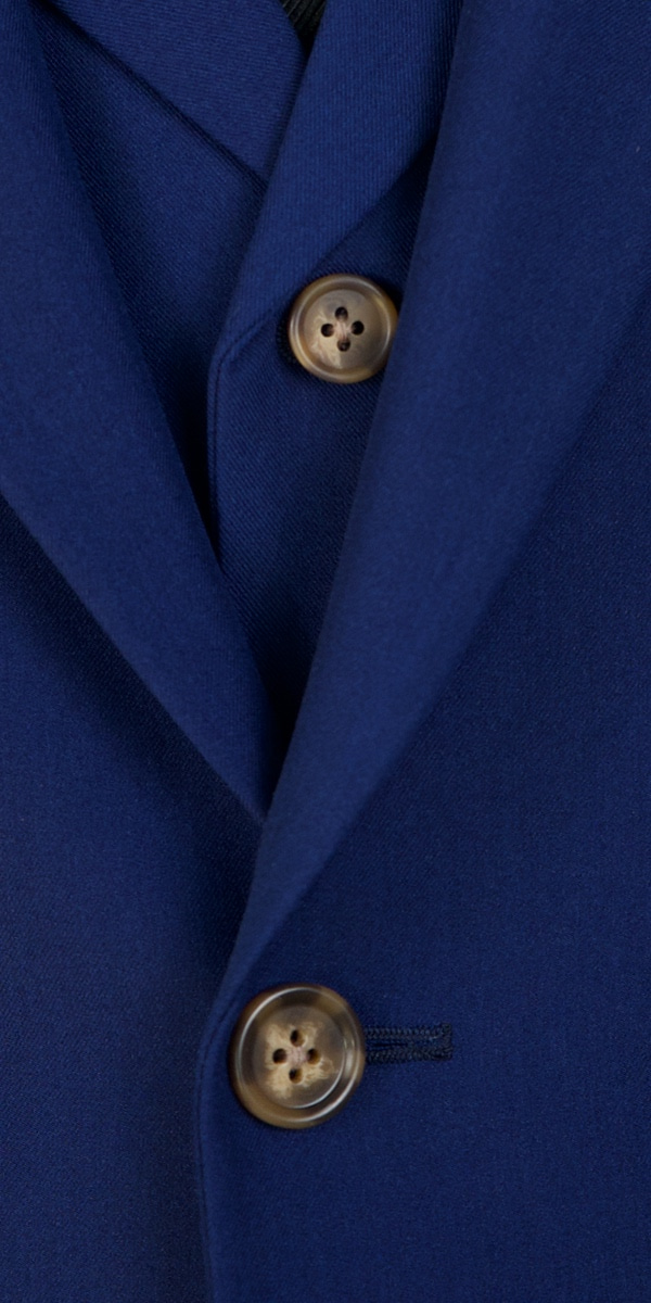 Blue Wool Suit