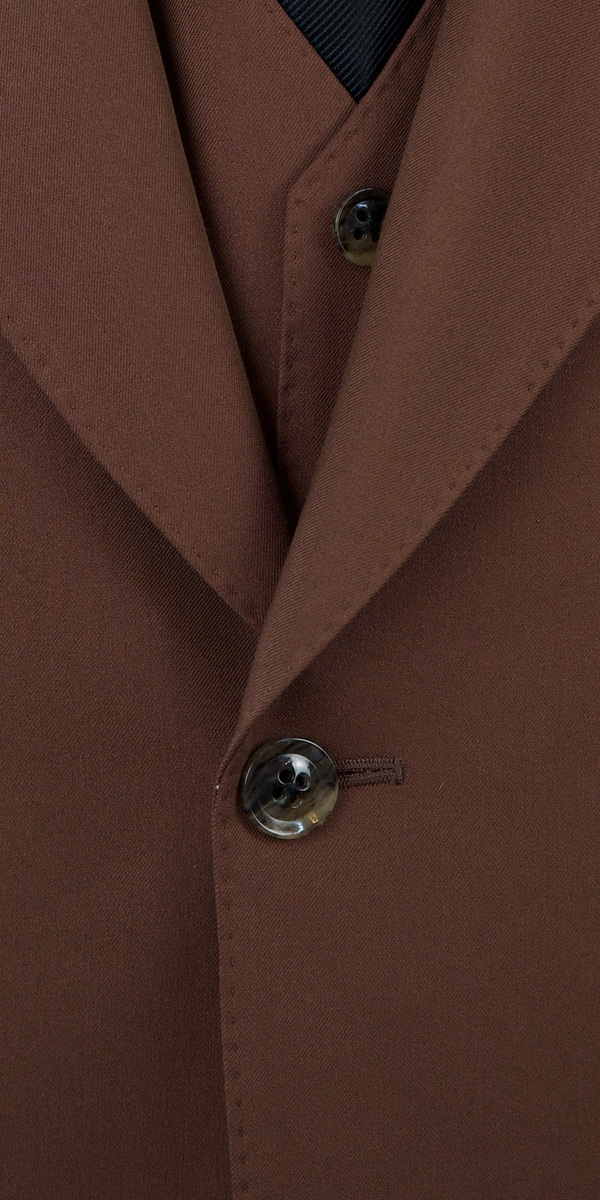 Cinnamon Brown Wool Suit