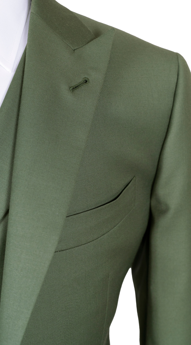 Sage Green Three-Piece Suit 