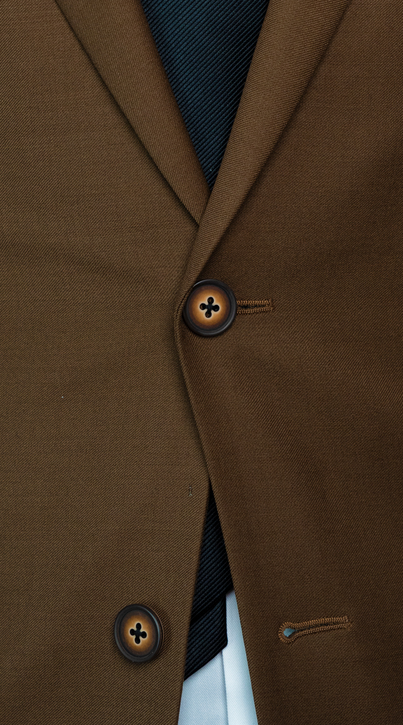 Woodland Brown Wool Suit