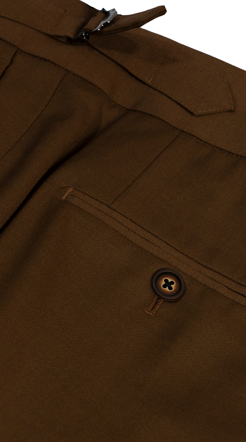 Woodland Brown Wool Suit