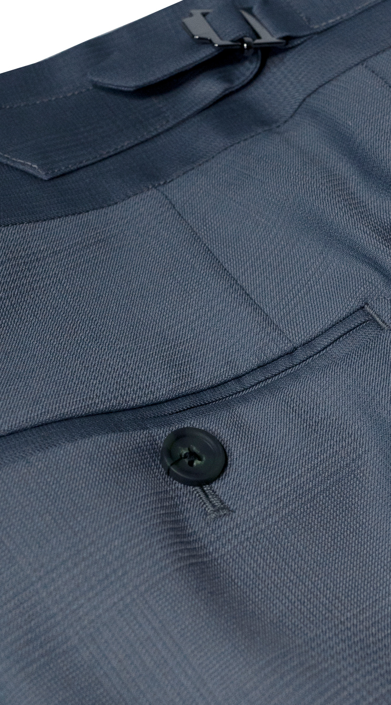 Slate Grey Three-Piece Suit