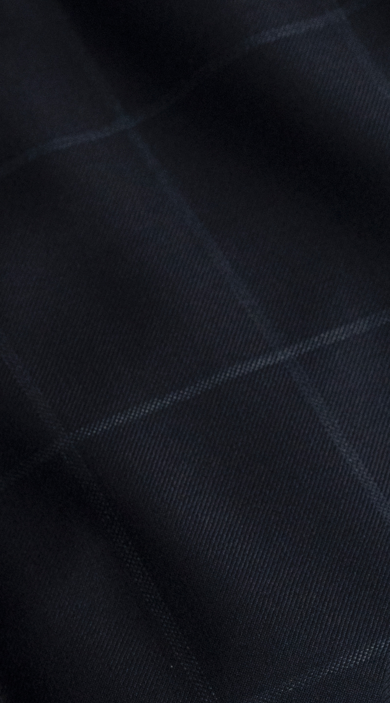 Naval Blue Check Suit