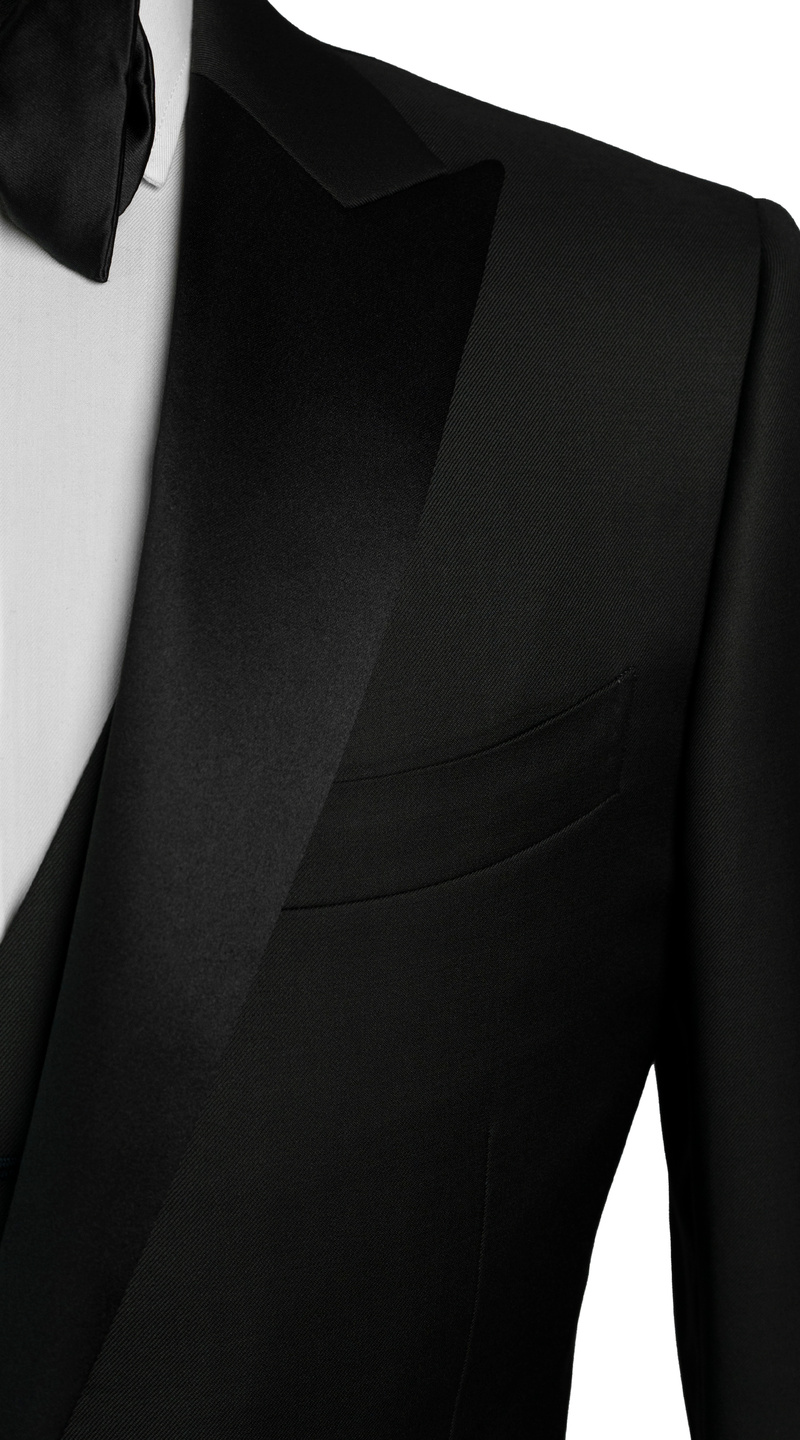 Onyx Black Satin Tux