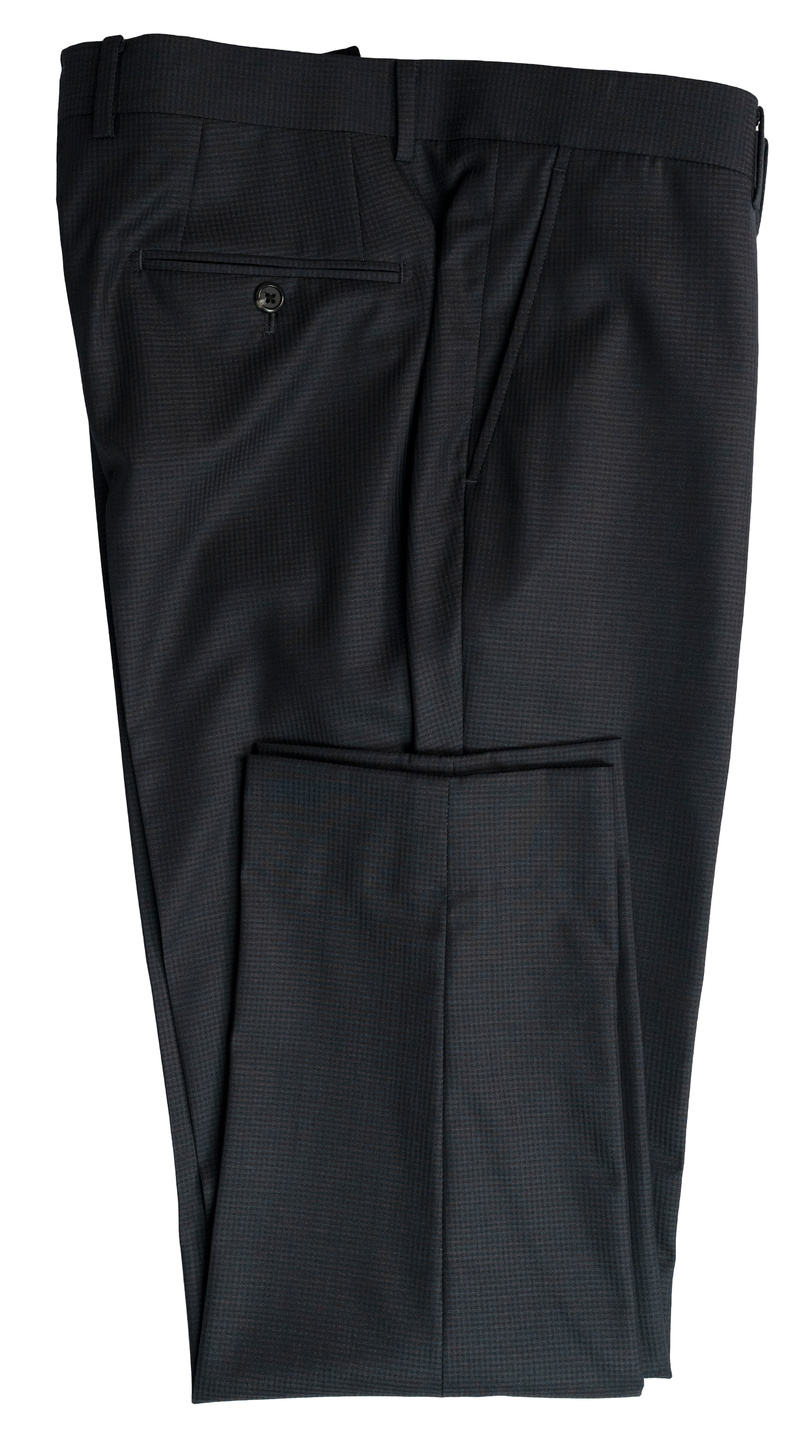 Oxford Blue Gingham Classic Suit 