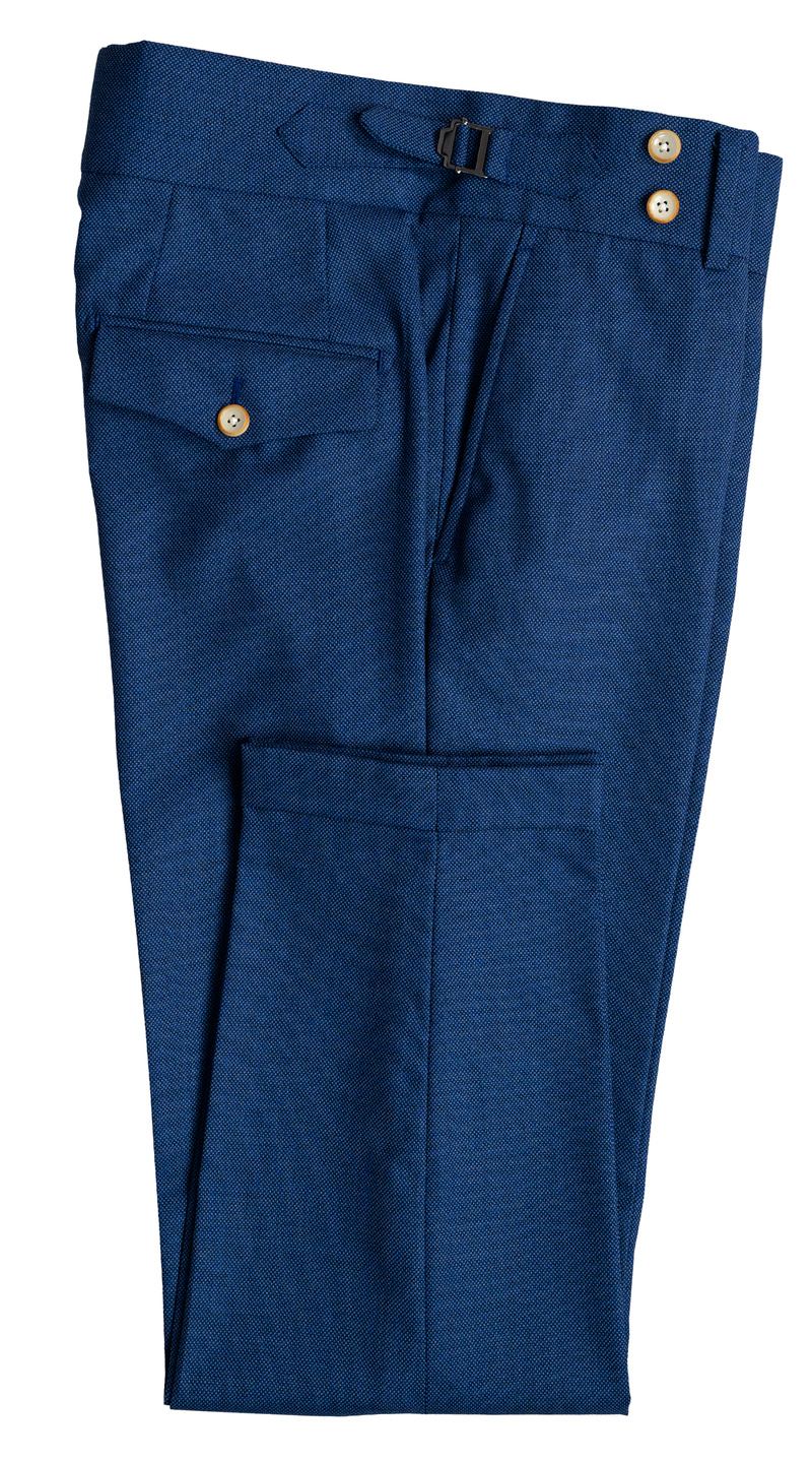 Sapphire Blue Three-Piece Suit