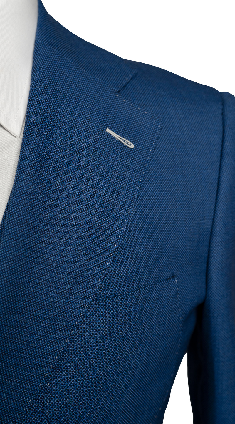 Sapphire Blue Three-Piece Suit