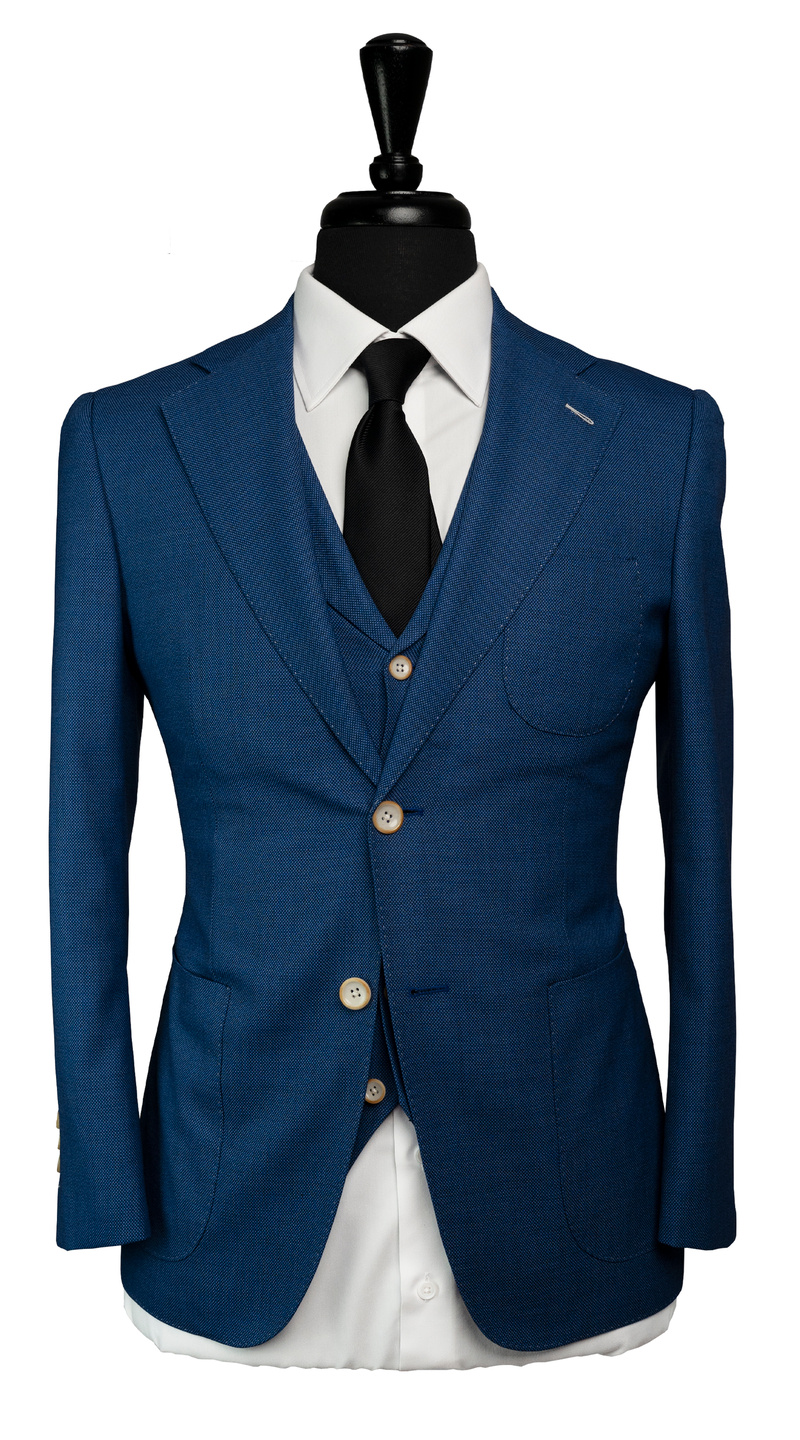 Sapphire Blue Three-Piece Suit