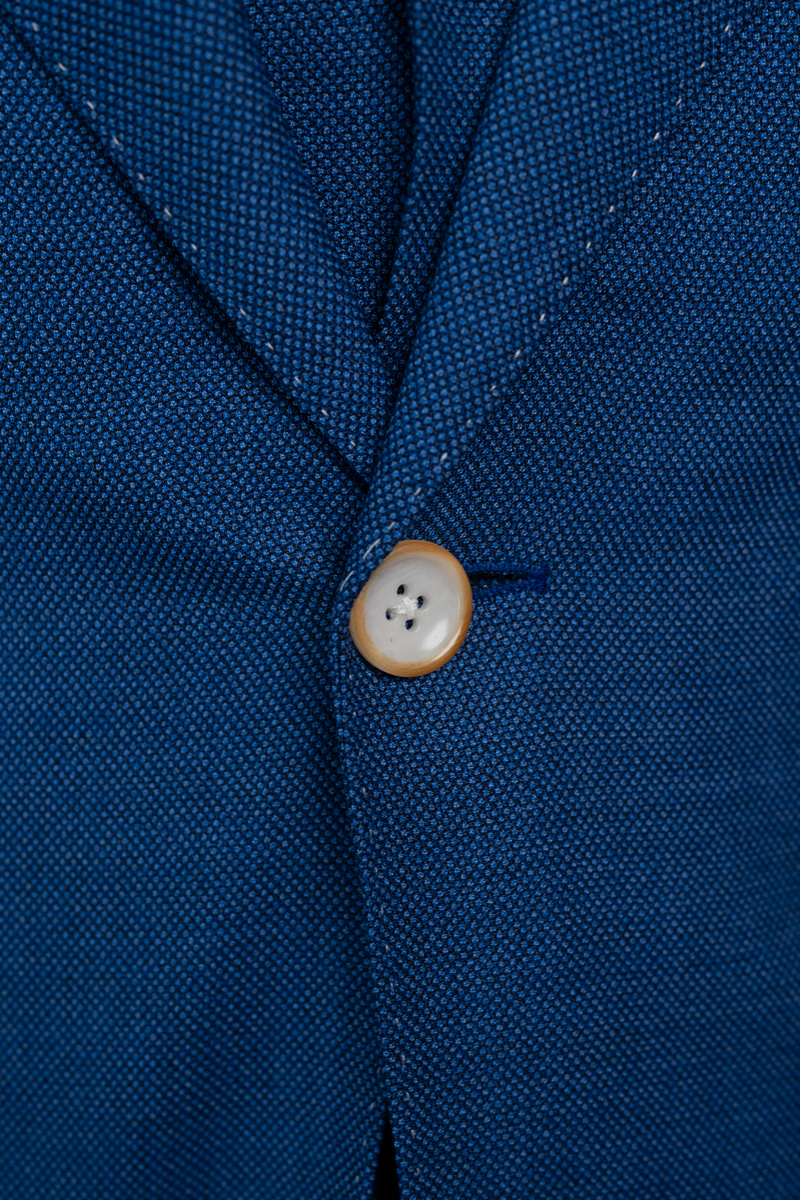 Sapphire Blue Three-Piece Suit