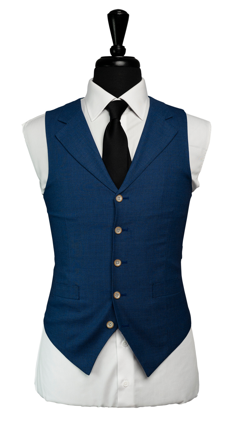 Sapphire Blue Three-Piece Suit