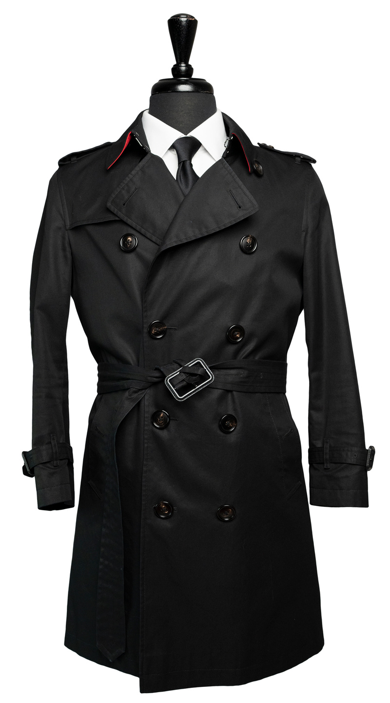 Midnight Eclipse Trench Coat