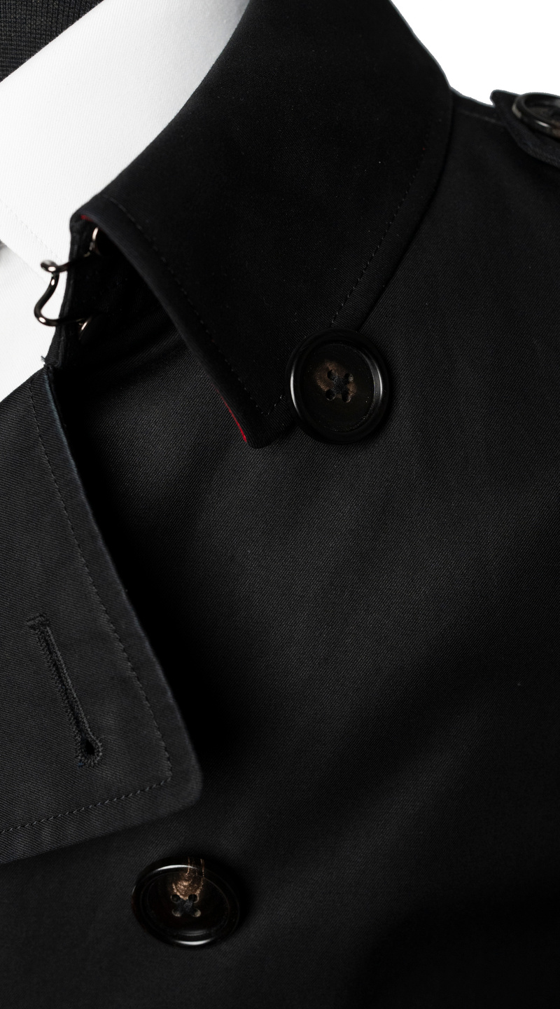 Midnight Eclipse Trench Coat