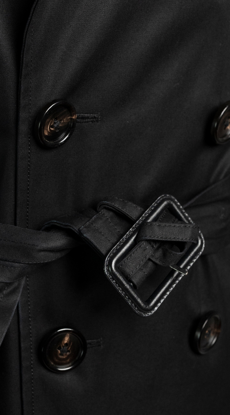 Midnight Eclipse Trench Coat