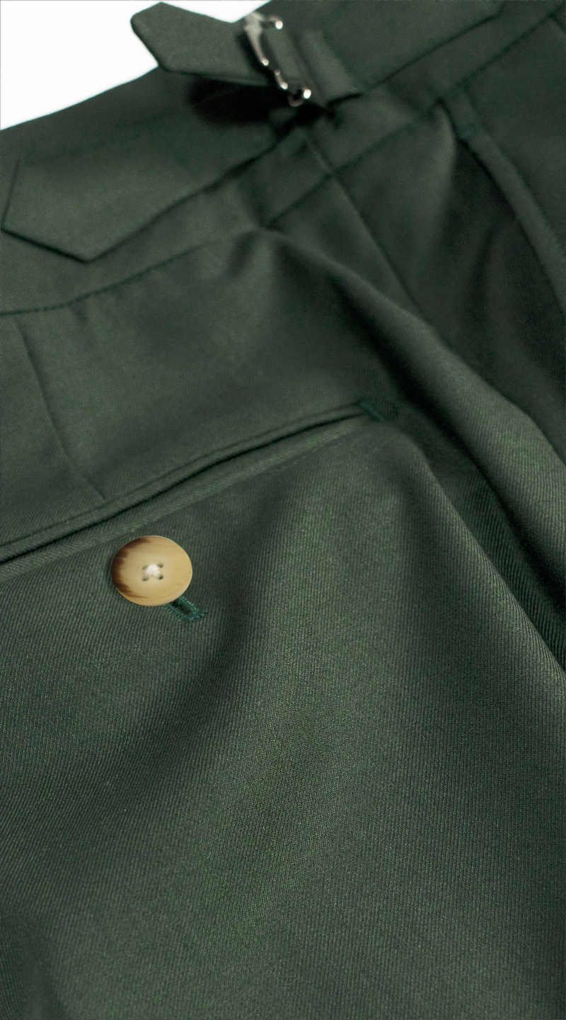 Sage Green Wool Suit