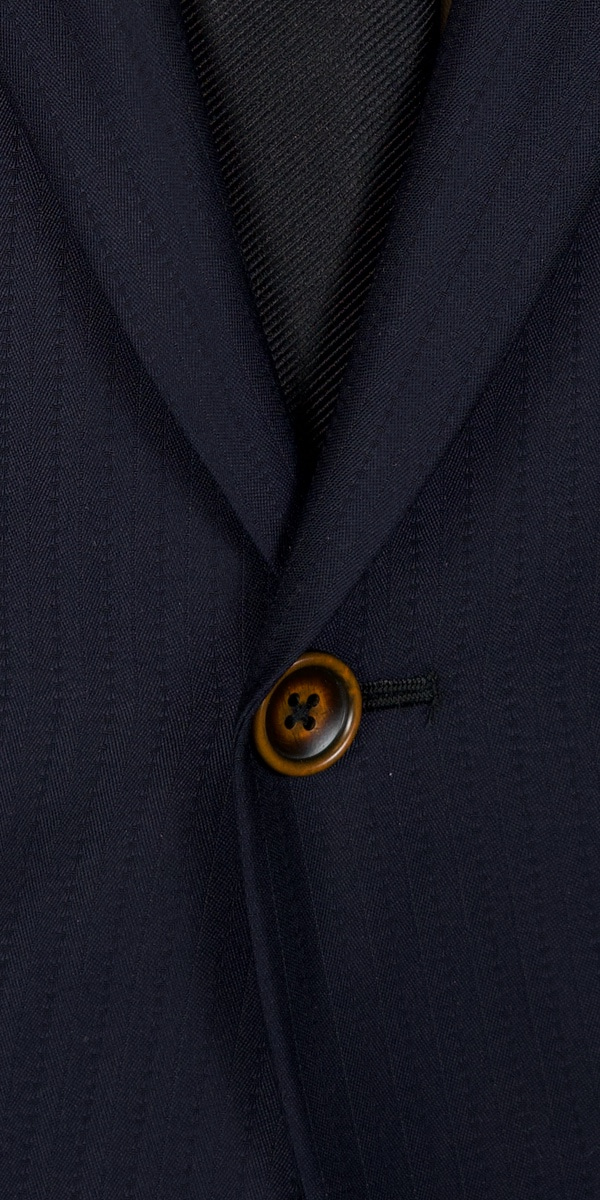 Dark Blue Subtle Stripe Suit