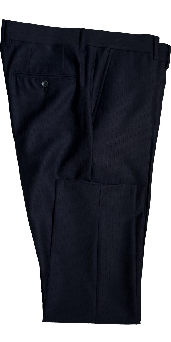Dark Blue Subtle Stripe Suit
